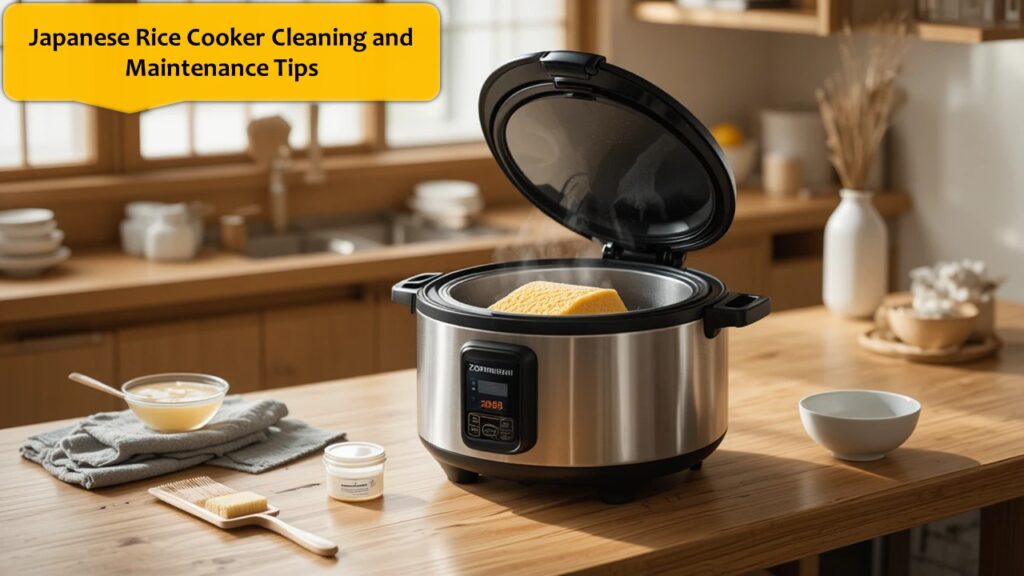 Japanese Rice Cooker Cleaning and Maintenance Tips