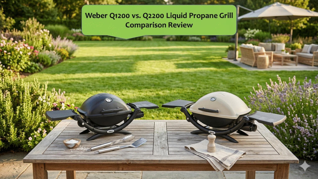 Weber Q1200 vs. Q2200 Liquid Propane Grill Comparison Review