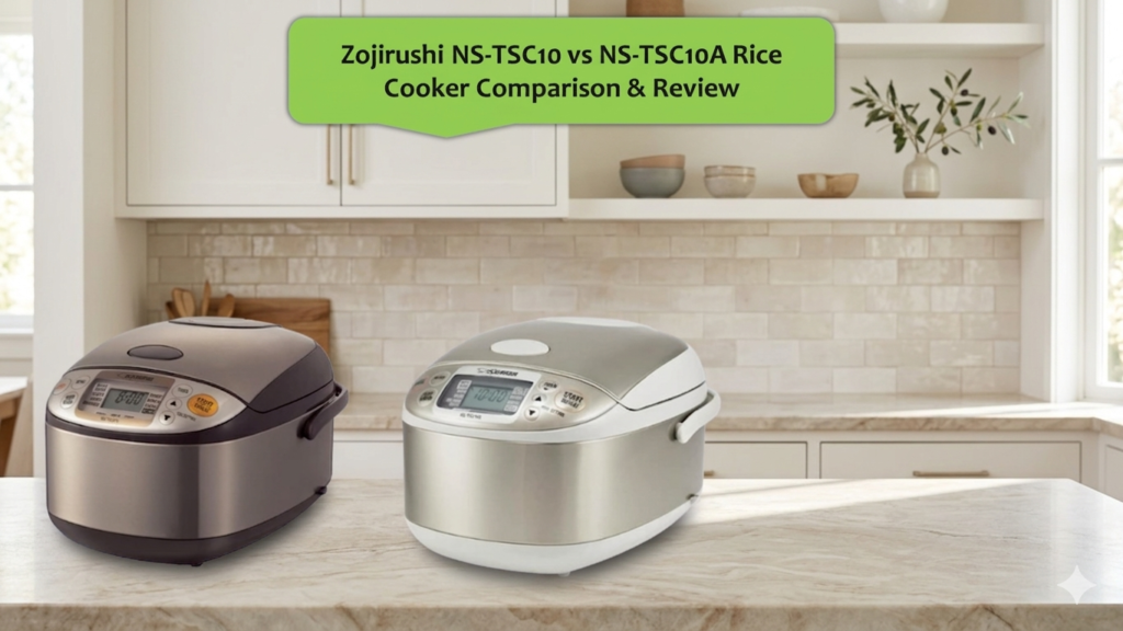 Zojirushi NS-TSC10 vs NS-TSC10A Rice Cooker Comparison & Review