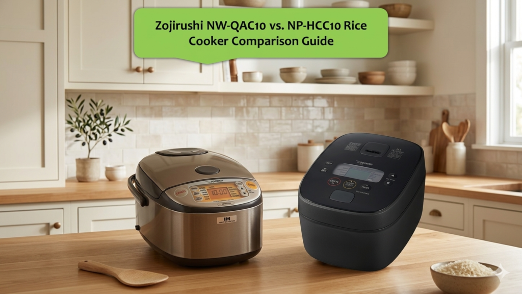 Zojirushi NW-QAC10 vs. NP-HCC10 Rice Cooker Comparison Guide